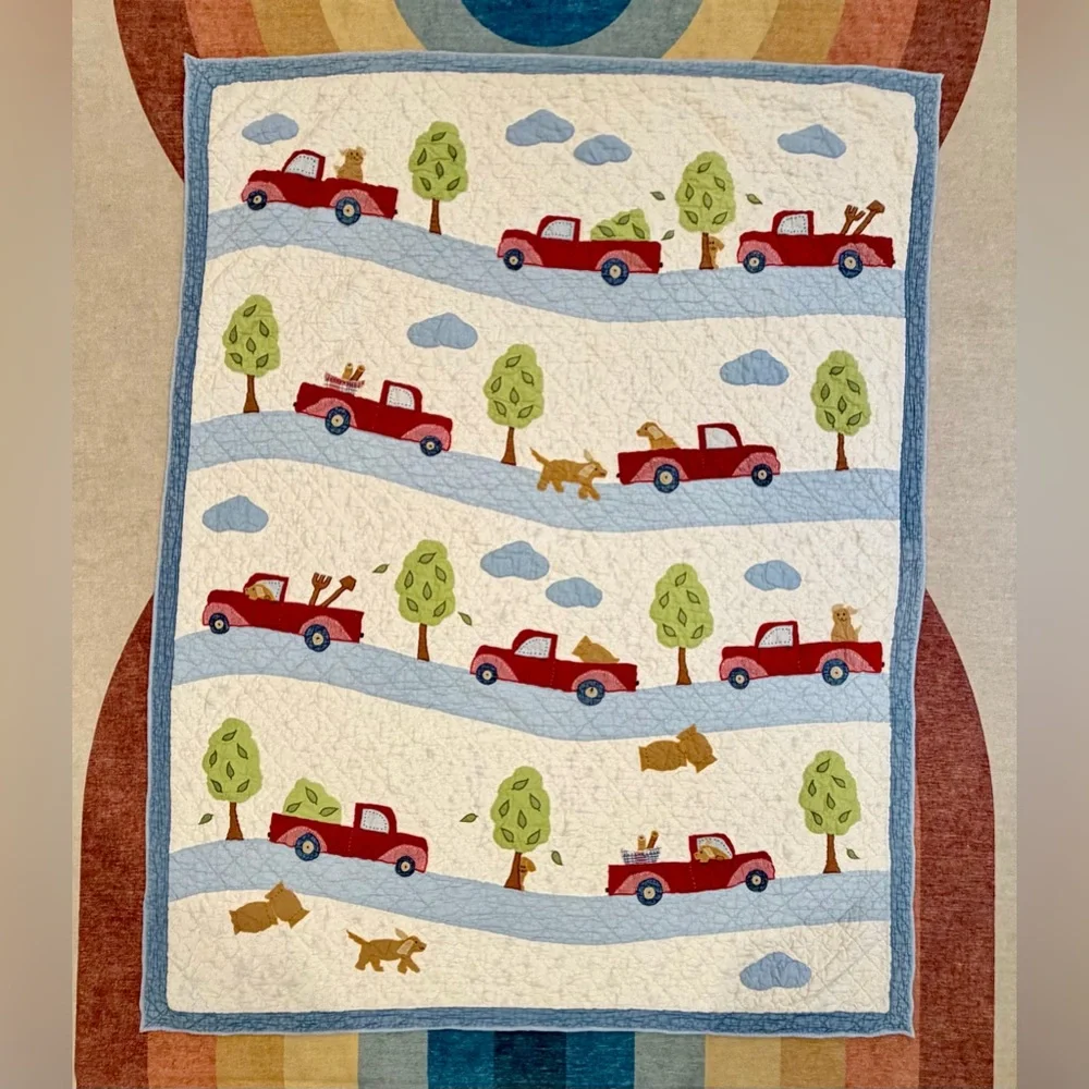 Pottery Barn Kids Twin Size Quilt & Sham - Picture 2 of 7